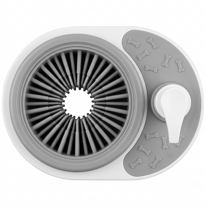 WoofWash Pro — Electric Paw Cleaner with Soap Dispenser