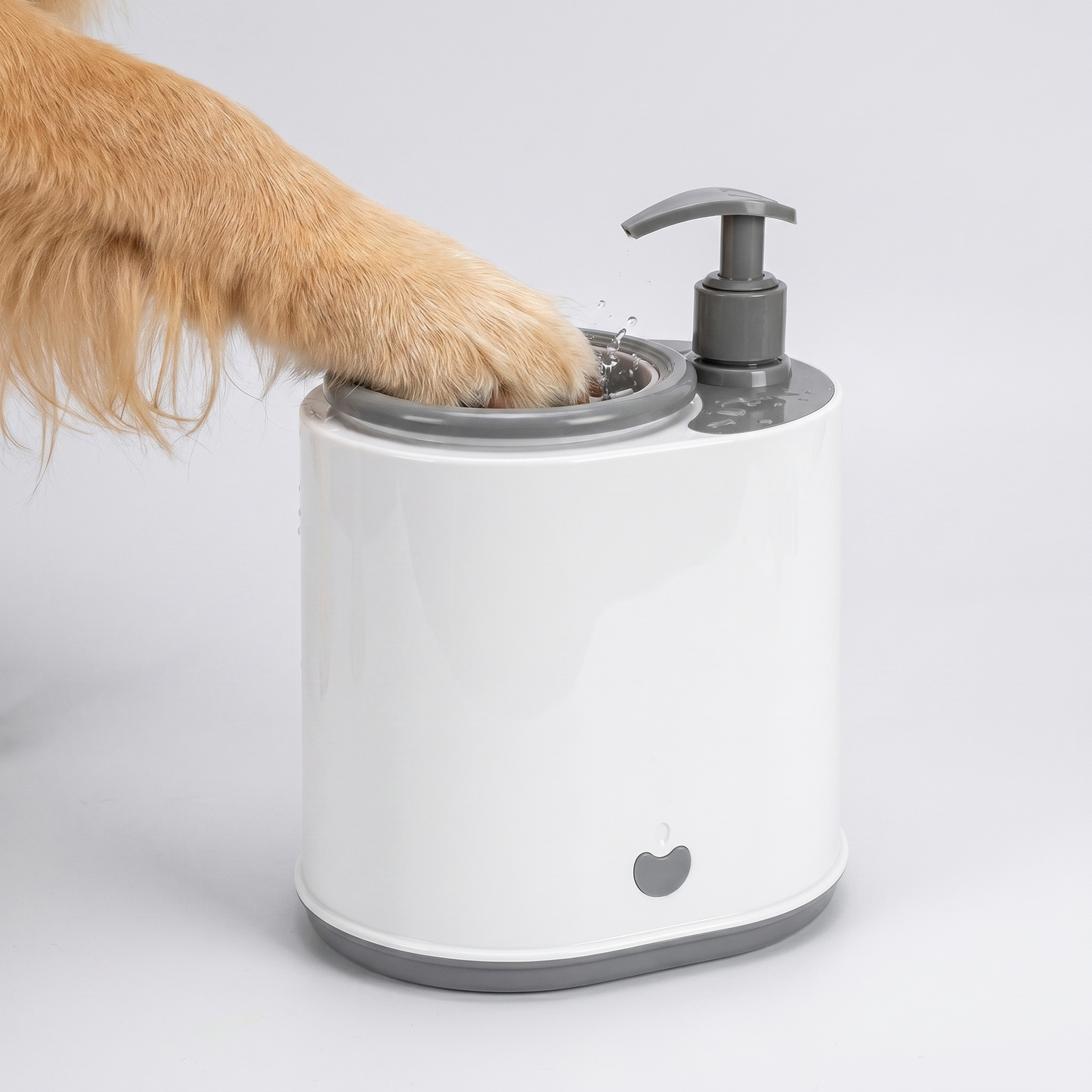 WoofWash Pro — Electric Paw Cleaner with Soap Dispenser